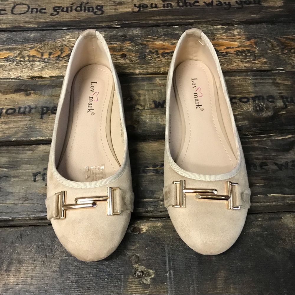 Lov Mark LT Taupe Flats